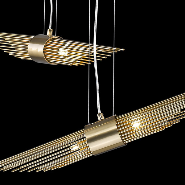 Подвесной светильник Delight Collection 68069 P68069-2 antique brass Подвесной светильник Delight Collection 68069 P68069-2 antique brass