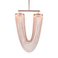 Люстра на штанге Delight Collection Otero 8608P copper Люстра на штанге Delight Collection Otero 8608P copper