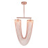 Люстра на штанге Delight Collection Otero 8608P copper Люстра на штанге Delight Collection Otero 8608P copper