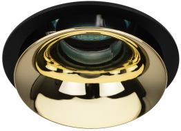 Встраиваемый светильник Эра KL103 BK/GD Б0056357 Встраиваемый светильник Эра KL103 BK/GD Б0056357