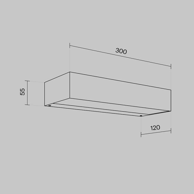 Уличный настенный светильник Maytoni Lot O428WL-L10GF3K