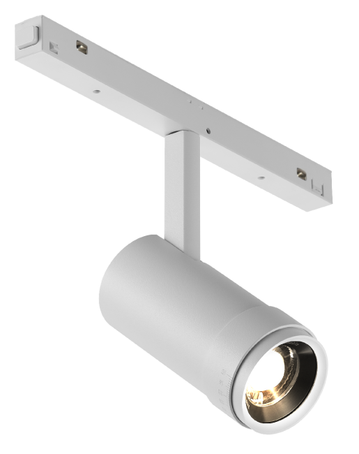 Трековый магнитный светильник iLedex Vision ZOOM 4822-020-D47-10W-10/60DG-3000K-WH