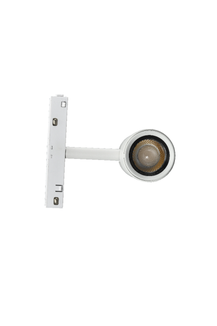 Трековый магнитный светильник iLedex Vision ZOOM 4822-020-D47-10W-10/60DG-3000K-WH