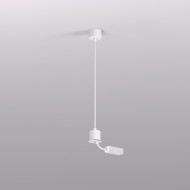 Подвод питания для подвесного монтажа трека Denkirs Smart Base TR2124-WH