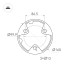 Ландшафтный светильник Arlight LGD-FRESNEL-BOLL-H1000-20W Warm3500-MIX 047687 Ландшафтный светильник Arlight LGD-FRESNEL-BOLL-H1000-20W Warm3500-MIX 047687