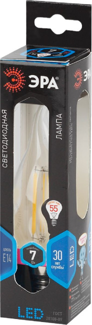 Лампа светодиодная Эра E14 7W 4000K F-LED BXS-7W-840-E14 Б0027945 Лампа светодиодная Эра E14 7W 4000K F-LED BXS-7W-840-E14 Б0027945