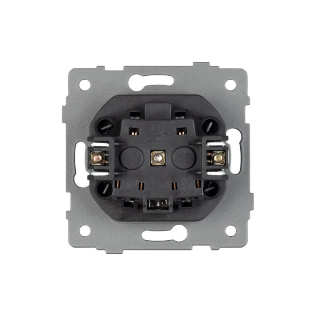 Механизм электрической розетки Arlight SCT-MEU1-PL-GR-V (250V, 16A) 049816 Механизм электрической розетки Arlight SCT-MEU1-PL-GR-V (250V, 16A) 049816