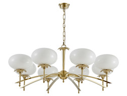 Подвесная люстра Newport Domenica 4658/C gold М0070846 Подвесная люстра Newport Domenica 4658/C gold М0070846