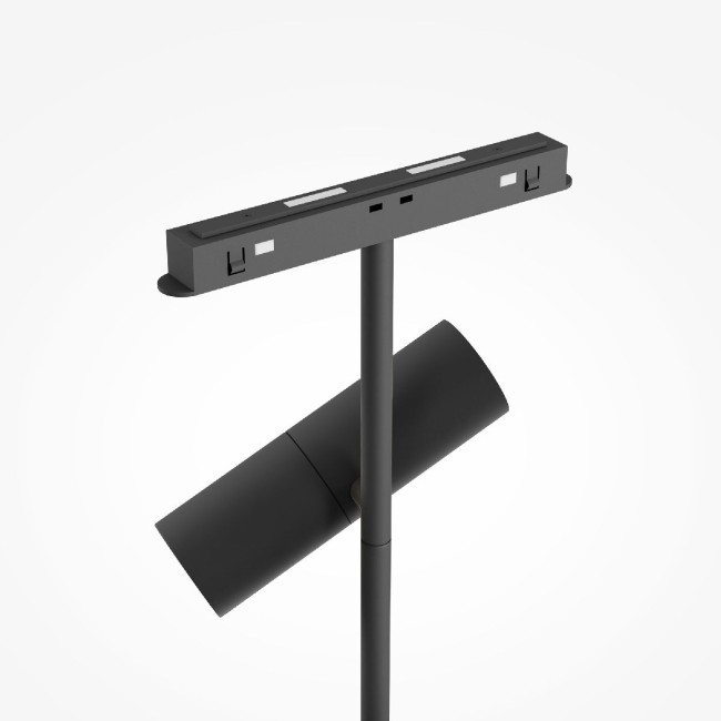 Трековый магнитный светильник Maytoni Elti Duo TR005-2-2X12W4K-B Трековый магнитный светильник Maytoni Elti Duo TR005-2-2X12W4K-B