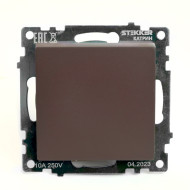 Переключатель перекрестный 1-клавишный Stekker GLS10-7110-04 Катрин 49180 Переключатель перекрестный 1-клавишный Stekker GLS10-7110-04 Катрин 49180