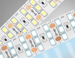 Светодиодная лента трехрядная Ambrella Light LED Strip 24В 2835 26Вт/м 6500K 5м IP20 GS3903 Светодиодная лента трехрядная Ambrella Light LED Strip 24В 2835 26Вт/м 6500K 5м IP20 GS3903