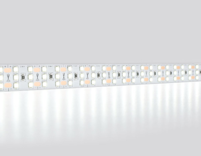 Светодиодная лента трехрядная Ambrella Light LED Strip 24В 2835 26Вт/м 6500K 5м IP20 GS3903