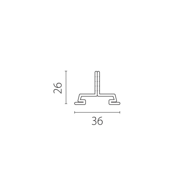 Скоба крепежная тип E к шинопроводу 5040xx-(F)/(R) Quattro Lightstar 504197-01 Скоба крепежная тип E к шинопроводу 5040xx-(F)/(R) Quattro Lightstar 504197-01