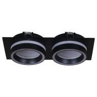 Встраиваемый светильник Reluce 53003-9.0-002LD GX53 BK