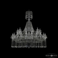 Подвесная люстра Bohemia Ivele Crystal 1413/24+12/530/XL-160 Ni