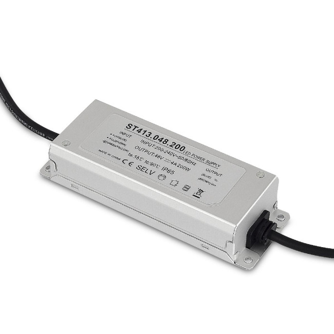 Блок питания ST Luce Band 200Вт DC48В 4А IP65 ST413.048.200 Блок питания ST Luce Band 200Вт DC48В 4А IP65 ST413.048.200