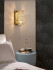 Настенный светильник DeLight Collection Glissando 6005W/S gold/clear Настенный светильник DeLight Collection Glissando 6005W/S gold/clear