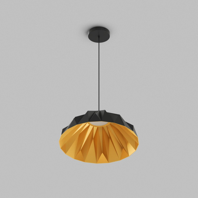 Подвесной светильник Denkirs Origami DK6655-BK+SG Подвесной светильник Denkirs Origami DK6655-BK+SG