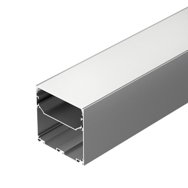 Алюминиевый профиль Arlight LINE-S-7575-3000 ANOD 041854 Алюминиевый профиль Arlight LINE-S-7575-3000 ANOD 041854