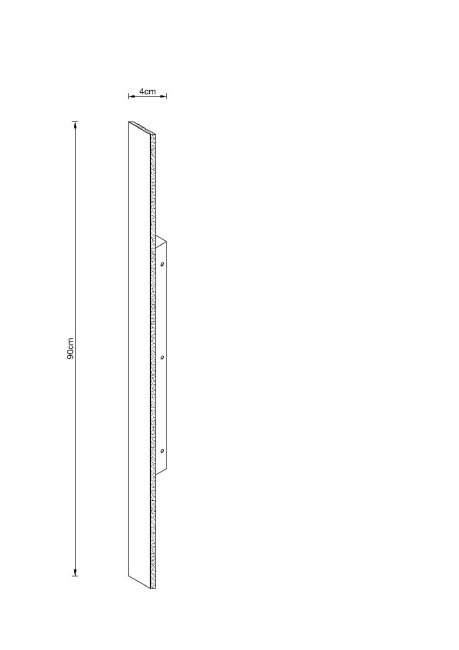 Архитектурный светильник Arte Lamp Tejat A5424AL-1BK