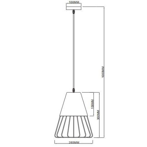 Подвесной светильник Rivoli Kasimira 5050-201 Б0047529 Подвесной светильник Rivoli Kasimira 5050-201 Б0047529