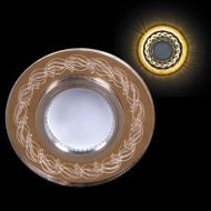 Встраиваемый светильник Reluce 00923-9.0-001CN MR16+LED3W FGD