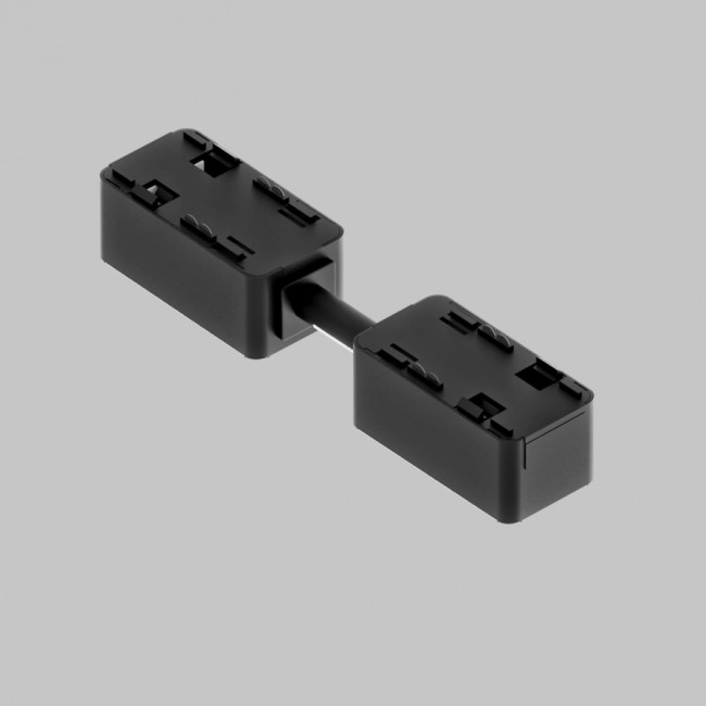 Cоединитель питания для магнитного шинопровода IMEX Ut25 IL.0007.3010-120-BK Cоединитель питания для магнитного шинопровода IMEX Ut25 IL.0007.3010-120-BK