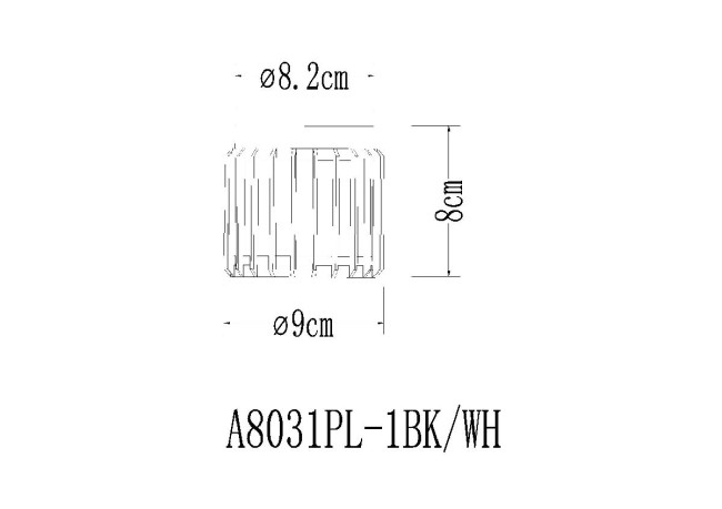 Накладной светильник Arte Lamp Atria A8031PL-1BK Накладной светильник Arte Lamp Atria A8031PL-1BK
