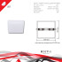 Встраиваемый светильник Reluce 70604-9.0-001OL LED8W WH 4000K Встраиваемый светильник Reluce 70604-9.0-001OL LED8W WH 4000K