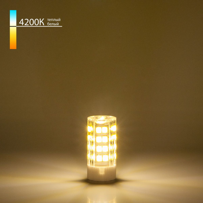 Лампа светодиодная Elektrostandard G4 7W 4200K прозрачная 4690389051227 Лампа светодиодная Elektrostandard G4 7W 4200K прозрачная 4690389051227