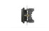 Розетка двухместная с заземлением ELBI Zena Vega 609-011100-907 Розетка двухместная с заземлением ELBI Zena Vega 609-011100-907