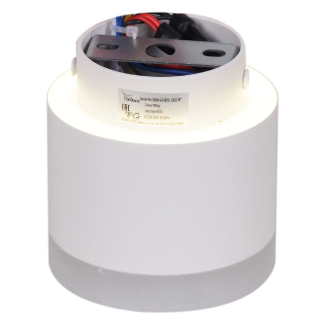 Накладной светильник Reluce 53004-9.5-001IL GX53+LED3W WT Накладной светильник Reluce 53004-9.5-001IL GX53+LED3W WT