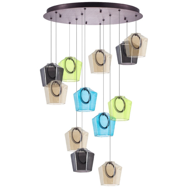 Каскадная люстра Lightstar Caramello 796229 Каскадная люстра Lightstar Caramello 796229