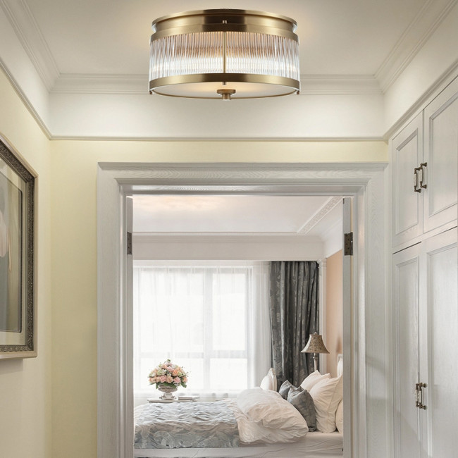 Потолочный светильник Stamford brass