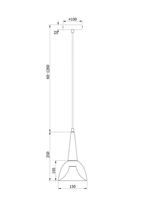 Подвесной светильник Freya Noria FR8009PL-01GB Подвесной светильник Freya Noria FR8009PL-01GB