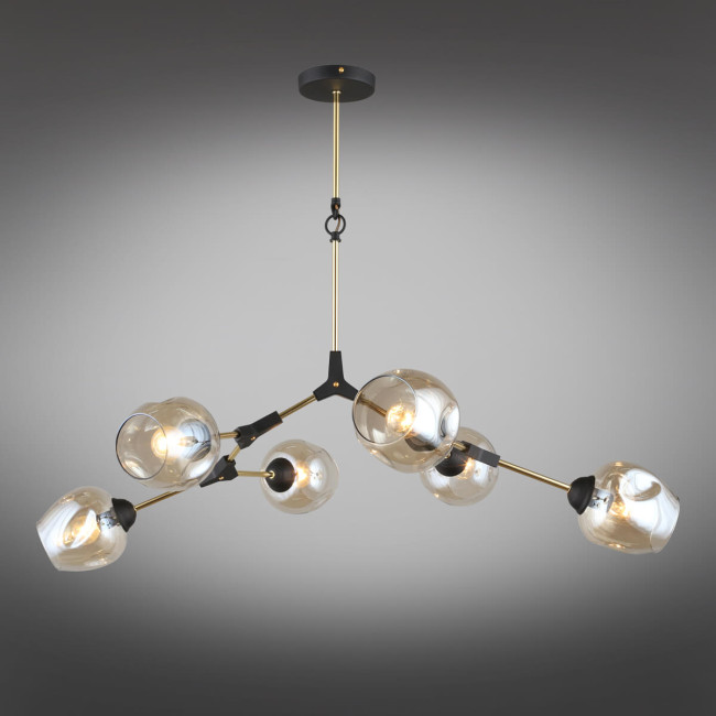 Потолочная люстра Omnilux Savelletri OML-93707-06 Потолочная люстра Omnilux Savelletri OML-93707-06