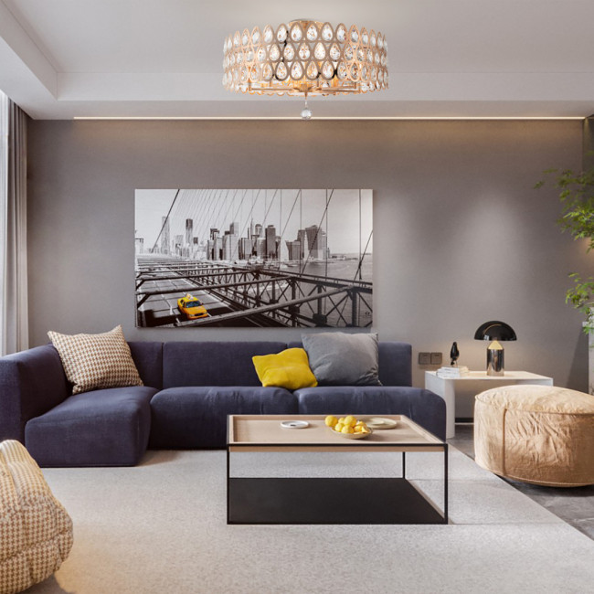 Потолочная люстра Arte Milano Sorrento 371019/8/50/580 GD