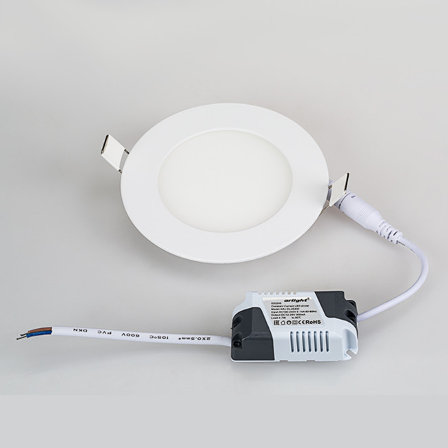 Встраиваемый светильник Arlight MS-EDGE-R120-6W Warm3000 (WH, 115 deg, 230V) (IP44 Металл) 049176 Встраиваемый светильник Arlight MS-EDGE-R120-6W Warm3000 (WH, 115 deg, 230V) (IP44 Металл) 049176
