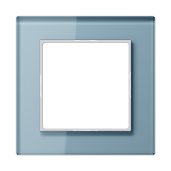 Рамка одноместная Jung AC581GLBLGR