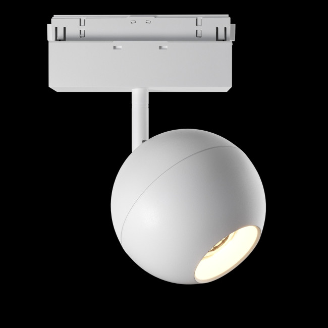 Трековый светильник Maytoni Technical Ball TR028-2-15W3K-W Трековый светильник Maytoni Technical Ball TR028-2-15W3K-W