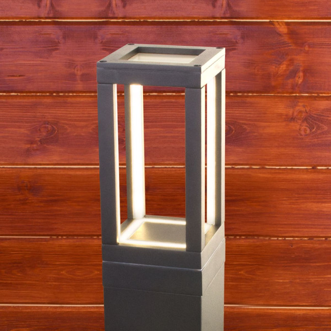 Ландшафтный светодиодный светильник Elektrostandard Frame 1529 TECHNO LED серый 4690389172373  a051860 Ландшафтный светодиодный светильник Elektrostandard Frame 1529 TECHNO LED серый 4690389172373  a051860
