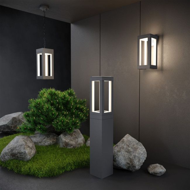 Ландшафтный светодиодный светильник Elektrostandard Frame 1529 TECHNO LED серый 4690389172373  a051860 Ландшафтный светодиодный светильник Elektrostandard Frame 1529 TECHNO LED серый 4690389172373  a051860