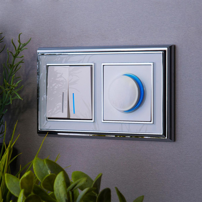 Выключатель Werkel двухклавишный проходной с подсветкой белый W1122101 4690389155222 Выключатель Werkel двухклавишный проходной с подсветкой белый W1122101 4690389155222