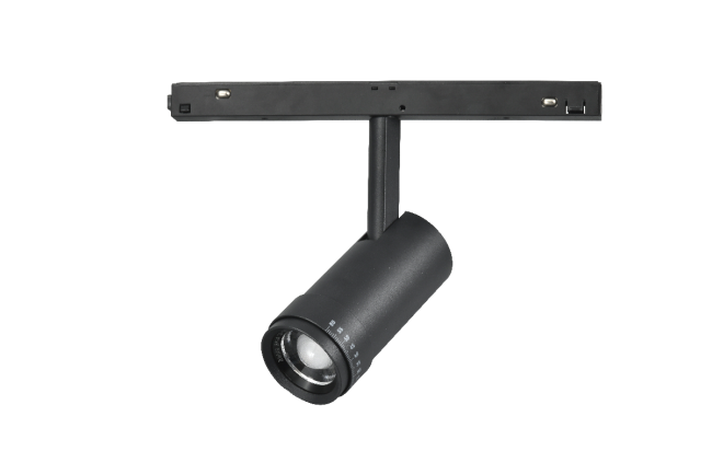 Трековый магнитный светильник iLedex Vision ZOOM 4822-020-D47-10W-10/60DG-4000K-BK