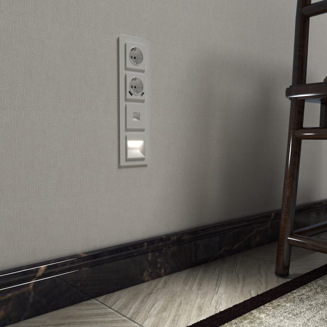 Рамка на 4 поста Werkel Favorit белый матовый W0041105 4690389159930 Рамка на 4 поста Werkel Favorit белый матовый W0041105 4690389159930