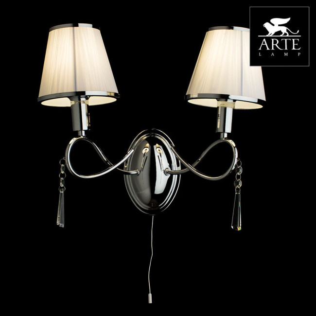 Бра Arte Lamp Logico A1035AP-2CC Бра Arte Lamp Logico A1035AP-2CC
