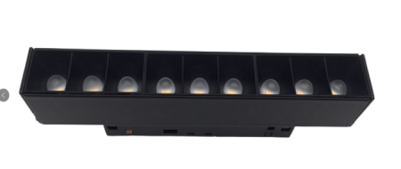 Трековый магнитный светильник Elvan PJ-2003-12W-WW-BK