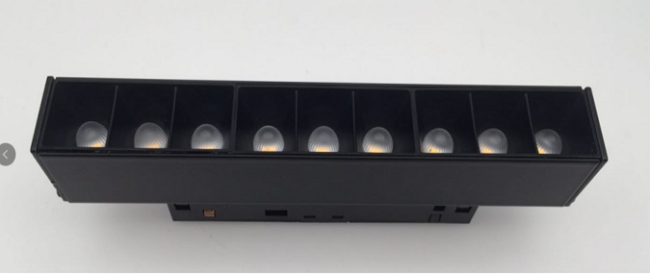 Трековый магнитный светильник Elvan PJ-2003-12W-WW-BK