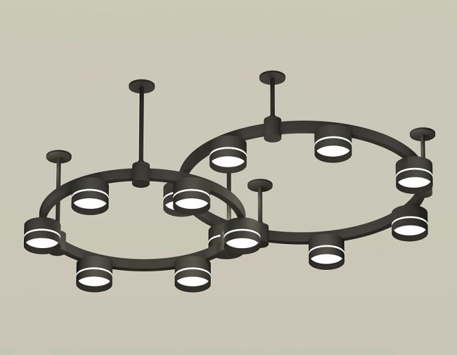 Комплект подвесного светильника Ambrella Light Techno Ring XR92221005 (A9222, A9227, C9238, C9232, N8462) Комплект подвесного светильника Ambrella Light Techno Ring XR92221005 (A9222, A9227, C9238, C9232, N8462)