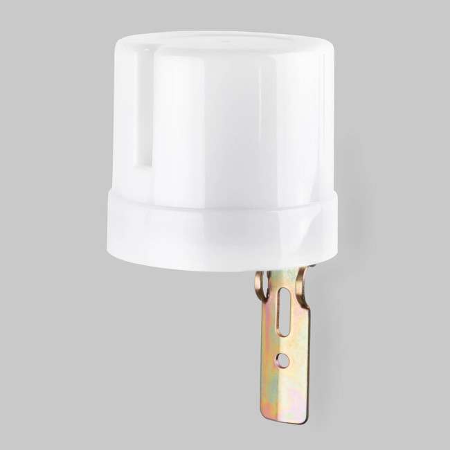 Датчик освещенности SNS-L-07 5500W IP44 Белый 4690389055430 Датчик освещенности SNS-L-07 5500W IP44 Белый 4690389055430